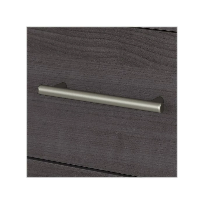 Bush Furniture Somerset 72W 3 Position Sit To Stand L Shaped Desk, Storm Gray (SET014SG) 6 Bush Furniture Somerset 72W 3 Position Sit To Stand L Shaped Desk, Storm Gray (SET014SG) - Image 4