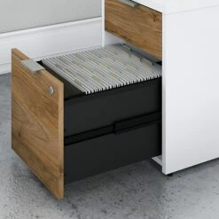 Bush Business Furniture Jamestown 2-Drawer Vertical File Cabinet, Letter/Legal, Fresh Walnut/White, 23.66" (JTF116FWWHSU) 16 Bush Business Furniture Jamestown 2-Drawer Vertical File Cabinet, Letter/Legal, Fresh Walnut/White, 23.66" (JTF116FWWHSU) -STAPLES Sales sp101402720 sc7