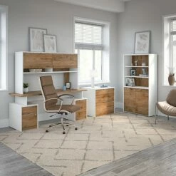 Bush Business Furniture Jamestown 2-Drawer Vertical File Cabinet, Letter/Legal, Fresh Walnut/White, 23.66" (JTF116FWWHSU) 19 Bush Business Furniture Jamestown 2-Drawer Vertical File Cabinet, Letter/Legal, Fresh Walnut/White, 23.66" (JTF116FWWHSU) -STAPLES Sales sp101402723 sc7