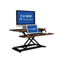 Flexispot AlcoveRiser 35" Adjustable Desk Riser, Mahogany (M7MN) 10 Flexispot AlcoveRiser 35" Adjustable Desk Riser, Mahogany (M7MN) -STAPLES Sales sp104571593 sc7