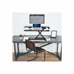 Flexispot AlcoveRiser 36" Adjustable Desk Riser, Black (M7C) 9 Flexispot AlcoveRiser 36" Adjustable Desk Riser, Black (M7C) -STAPLES Sales sp104571597 sc7