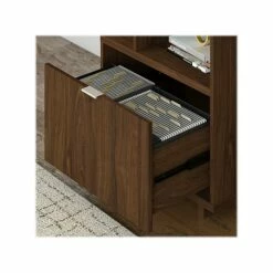 Kathy Ireland® Home By Bush Furniture Madison Avenue Single-Drawer Lateral File Cabinet, Modern Walnut, 27.17" (MDF127MW-03) 11 Kathy Ireland® Home By Bush Furniture Madison Avenue Single-Drawer Lateral File Cabinet, Modern Walnut, 27.17" (MDF127MW-03) -STAPLES Sales sp108409684 sc7