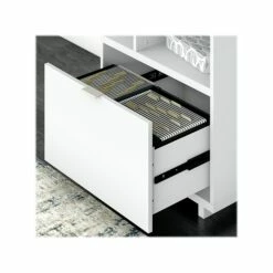 Kathy Ireland® Home By Bush Furniture Madison Avenue Single-Drawer Lateral File Cabinet, Pure White, 27.17" (MDF127PW-03) 11 Kathy Ireland® Home By Bush Furniture Madison Avenue Single-Drawer Lateral File Cabinet, Pure White, 27.17" (MDF127PW-03) -STAPLES Sales sp108409693 sc7