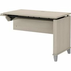 Bush Furniture Somerset 29"-41" Adjustable Desk, Sand Oak (WC81142)