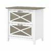 Bush Furniture Key West 2-Drawer Lateral File Cabinet, Letter/Legal, Shiplap Gray/Pure White, 30" (KWF130G2W-03) 2 Bush Furniture Key West 2-Drawer Lateral File Cabinet, Letter/Legal, Shiplap Gray/Pure White, 30" (KWF130G2W-03) -STAPLES Sales sp109940264 sc7