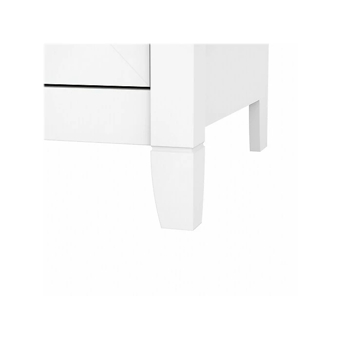 Bush Furniture Key West 2-Drawer Lateral File Cabinet, Letter/Legal, Shiplap Gray/Pure White, 30" (KWF130G2W-03) 9 Bush Furniture Key West 2-Drawer Lateral File Cabinet, Letter/Legal, Shiplap Gray/Pure White, 30" (KWF130G2W-03) - Image 7