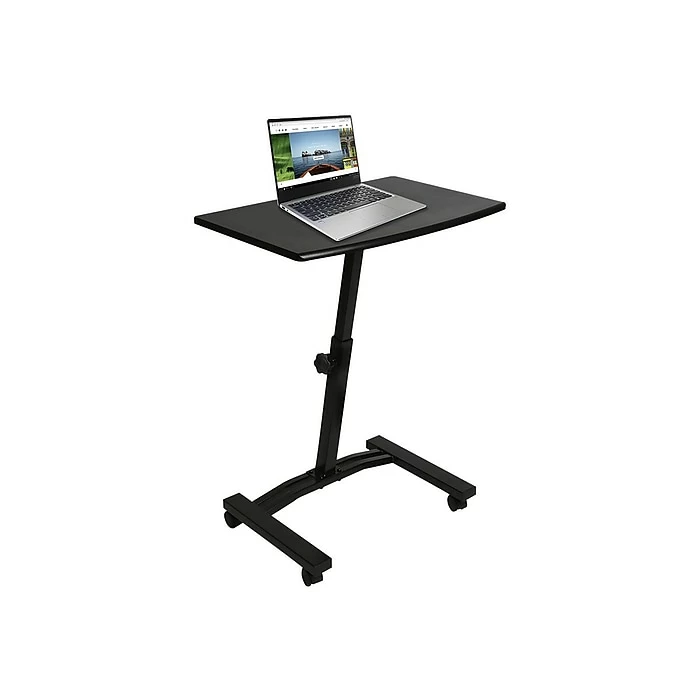 Seville Classics 21" - 33" Metal Adjustable Desk, Black (OFF65854) 4 Seville Classics 21" - 33" Metal Adjustable Desk, Black (OFF65854) - Image 2