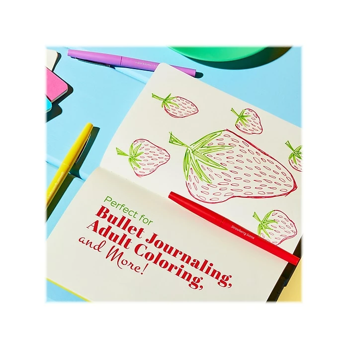 Paper Mate Sunday Brunch Scented Flair Pen, Medium Point, Assorted Ink, Dozen (2125359) 5 Paper Mate Sunday Brunch Scented Flair Pen, Medium Point, Assorted Ink, Dozen (2125359) - Image 3