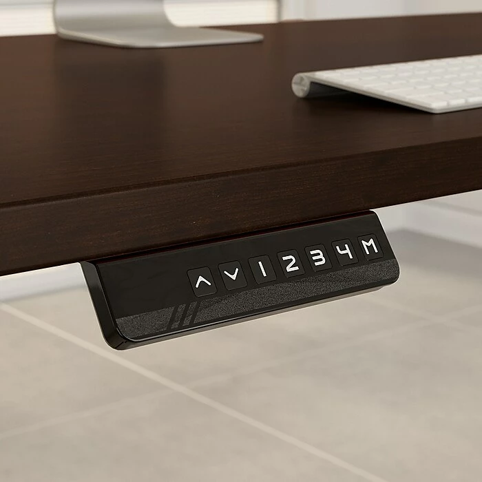 Bush Business Furniture Move 80 Series 23"-49" Adjustable Standing Desk, Harvest Cherry (HAT4830CSK) 8 Bush Business Furniture Move 80 Series 23"-49" Adjustable Standing Desk, Harvest Cherry (HAT4830CSK) - Image 6