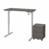 Bestar Universel 28"-45" Adjustable Standing Desk, Bark Gray (65842-47) 1 Bestar Universel 28"-45" Adjustable Standing Desk, Bark Gray (65842-47) -STAPLES Sales sp118567431 sc7
