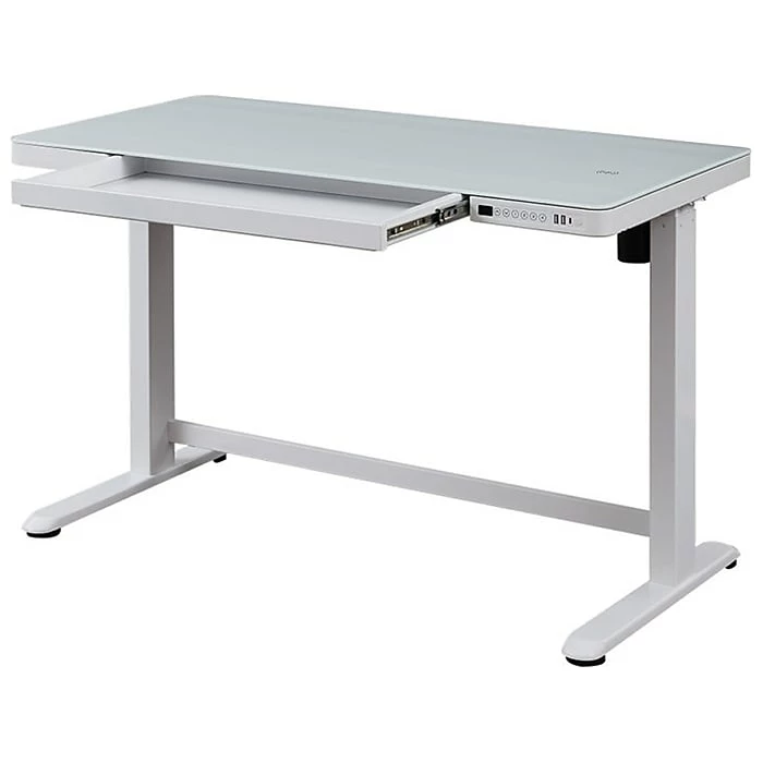 Koble Juno Smart 28"-48" Metal/Glass Adjustable Desk, White (KB-DK007-003) 6 Koble Juno Smart 28"-48" Metal/Glass Adjustable Desk, White (KB-DK007-003) - Image 4