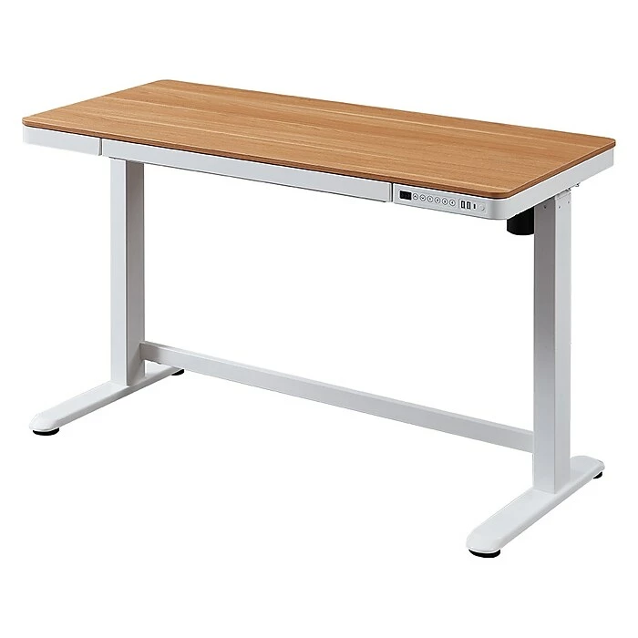 Koble Juno Smart 28"-48" Metal/Melamine Adjustable Desk, Oak/White (KB-DK007-004) 4 Koble Juno Smart 28"-48" Metal/Melamine Adjustable Desk, Oak/White (KB-DK007-004) - Image 2