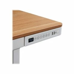 Koble Juno Smart 28"-48" Metal/Melamine Adjustable Desk, Oak/White (KB-DK007-004) 14 Koble Juno Smart 28"-48" Metal/Melamine Adjustable Desk, Oak/White (KB-DK007-004) -STAPLES Sales sp122028766 sc7
