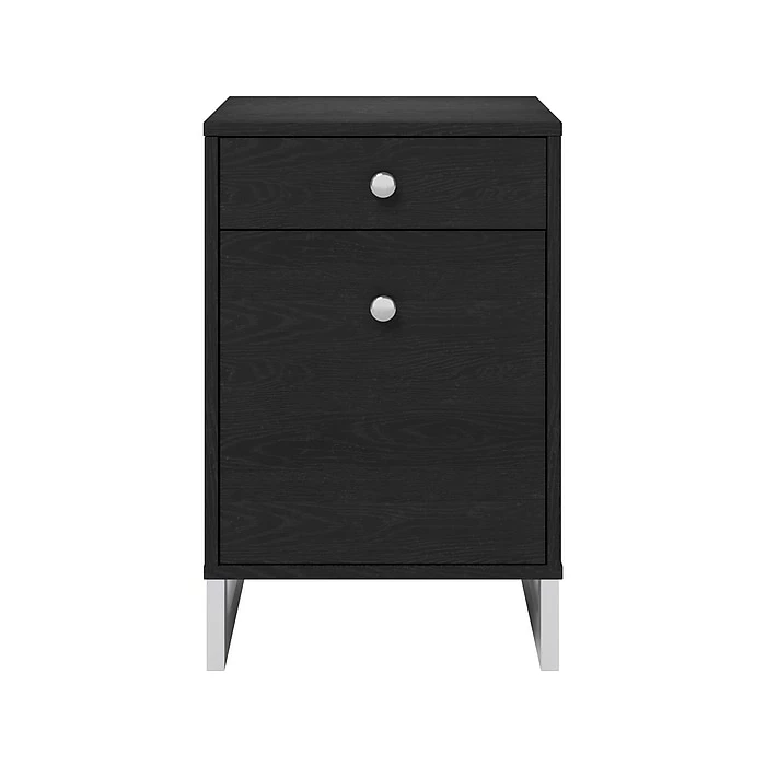 Whalen Asherton 2-Drawer Vertical File Cabinet, Letter/Legal, Inkwood Black, 19" (SPUS-ASHF-BM) 4 Whalen Asherton 2-Drawer Vertical File Cabinet, Letter/Legal, Inkwood Black, 19" (SPUS-ASHF-BM) - Image 2