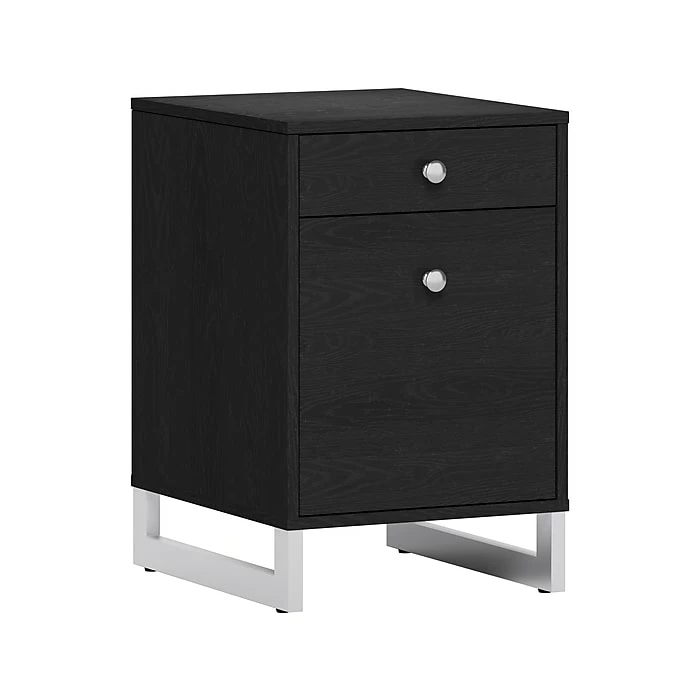 Whalen Asherton 2-Drawer Vertical File Cabinet, Letter/Legal, Inkwood Black, 19" (SPUS-ASHF-BM) 5 Whalen Asherton 2-Drawer Vertical File Cabinet, Letter/Legal, Inkwood Black, 19" (SPUS-ASHF-BM) - Image 3