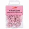 JAM Paper® Colored Circular Paper Clips, Round Paperclips, Baby Pink, 50/Pack (2187132) 1 JAM Paper® Colored Circular Paper Clips, Round Paperclips, Baby Pink, 50/Pack (2187132) -STAPLES Sales sp122682054 sc7