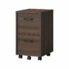 Whalen Dulzura 2-Drawer Vertical File Cabinet, Letter/Legal, Dark Brown, 20" (SPUS-DZMF-DBM)