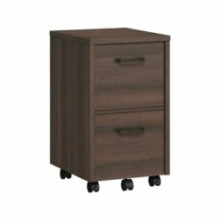 Whalen Dulzura 2-Drawer Vertical File Cabinet, Letter/Legal, Dark Brown, 20" (SPUS-DZMF-DBM) -STAPLES Sales sp123148395 sc7