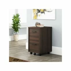 Whalen Dulzura 2-Drawer Vertical File Cabinet, Letter/Legal, Dark Brown, 20" (SPUS-DZMF-DBM) -STAPLES Sales sp123148396 sc7