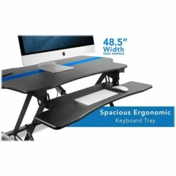 Mount-It! 6"-19" Adjustable Desk Converter, Black (MI-7962) 11 Mount-It! 6"-19" Adjustable Desk Converter, Black (MI-7962) -STAPLES Sales sp123233984 sc7