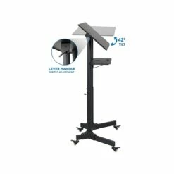 Mount-It! 41"-49" Aluminum Adjustable Portable Lectern, Black (MI-7971) 10 Mount-It! 41"-49" Aluminum Adjustable Portable Lectern, Black (MI-7971) -STAPLES Sales sp123233994 sc7