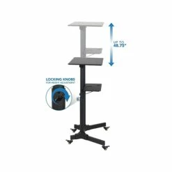 Mount-It! 41"-49" Aluminum Adjustable Portable Lectern, Black (MI-7971) 11 Mount-It! 41"-49" Aluminum Adjustable Portable Lectern, Black (MI-7971) -STAPLES Sales sp123233995 sc7