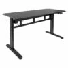 Mount-It! 29" - 47" Adjustable Desk, Black (MI-7999) -STAPLES Sales sp123234008 sc7