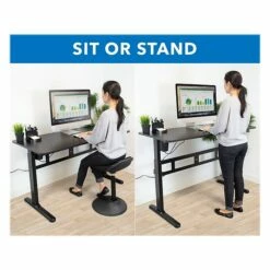 Mount-It! 29" - 47" Adjustable Desk, Black (MI-7999) 15 Mount-It! 29" - 47" Adjustable Desk, Black (MI-7999) -STAPLES Sales sp123234013 sc7