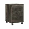 Bush Furniture Key West 2-Drawer Mobile File Cabinet, Letter/Legal, Dark Gray Hickory, 16" (KWF116GH-03) 2 Bush Furniture Key West 2-Drawer Mobile File Cabinet, Letter/Legal, Dark Gray Hickory, 16" (KWF116GH-03) -STAPLES Sales sp123622160 sc7