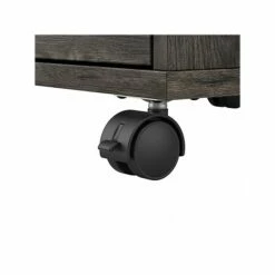 Bush Furniture Key West 2-Drawer Mobile File Cabinet, Letter/Legal, Dark Gray Hickory, 16" (KWF116GH-03) -STAPLES Sales sp123622165 sc7