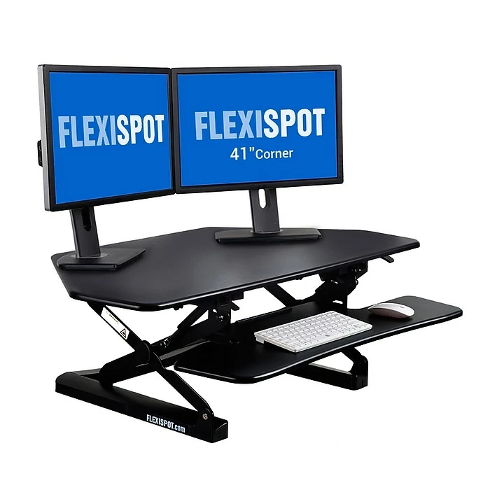 Flexispot M4B 41" Corner Adjustable Standing Desk, MFD Desktop And Metal Base 3 Flexispot M4B 41" Corner Adjustable Standing Desk, MFD Desktop And Metal Base
