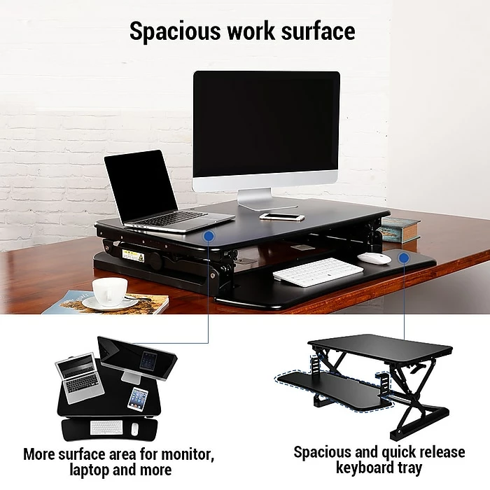 FlexiSpot Series 20"H Adjustable Desk, Metal (M2B) 5 FlexiSpot Series 20"H Adjustable Desk, Metal (M2B) - Image 3