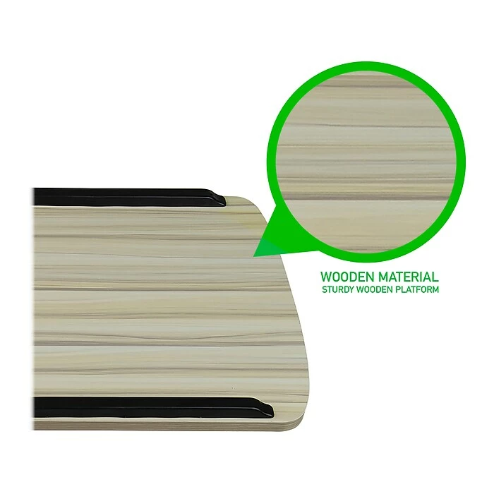 Mind Reader 30-44"H Wood Adjustable Desk, White (SDROLLXL-WHT) 5 Mind Reader 30-44"H Wood Adjustable Desk, White (SDROLLXL-WHT) - Image 3