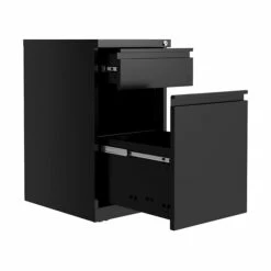 Hirsh 2-Drawer Vertical File Cabinet, Mobile/Pedestal, Letter, Black, 19.88" (25032) 10 Hirsh 2-Drawer Vertical File Cabinet, Mobile/Pedestal, Letter, Black, 19.88" (25032) -STAPLES Sales sp126688835 sc7