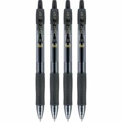 Pilot G2 Retractable Gel Pens, Fine Point, Black Ink, 4/Pack (31057) 7 Pilot G2 Retractable Gel Pens, Fine Point, Black Ink, 4/Pack (31057) -STAPLES Sales sp130855876 sc7