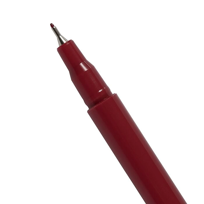Marvy Uchida Le Pen Felt Pen, Ultra Fine Point, Burgundy Ink, 2/Pack (7655871A) 7 Marvy Uchida Le Pen Felt Pen, Ultra Fine Point, Burgundy Ink, 2/Pack (7655871A) - Image 5