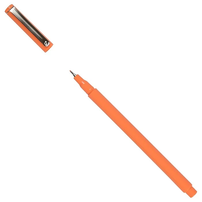 Marvy Uchida Le Pen Felt Pen, Ultra Fine Point, Orange Ink, 2/Pack (7655879A) 5 Marvy Uchida Le Pen Felt Pen, Ultra Fine Point, Orange Ink, 2/Pack (7655879A) - Image 3