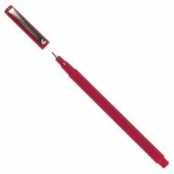 Marvy Uchida Le Pen Felt Pen, Ultra Fine Point, Red Ink, 2/Pack (7655884A) -STAPLES Sales sp131391463 sc7