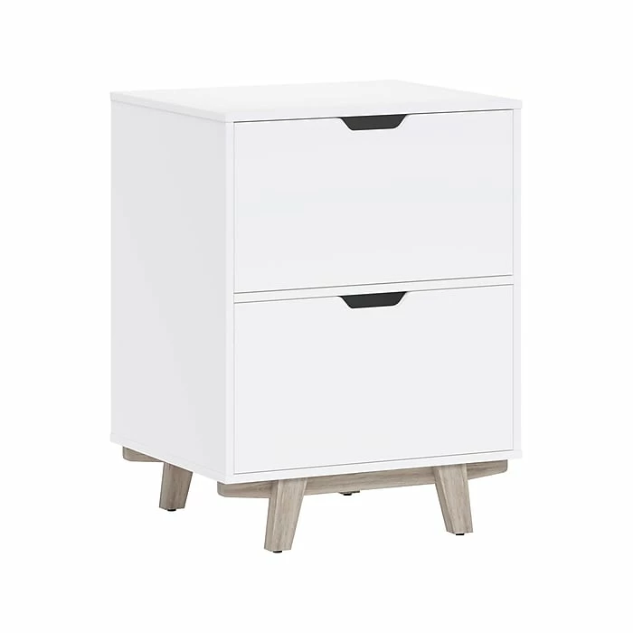 Thomasville Furniture Whitney 2-Drawer Lateral File Cabinet, Letter/Legal, White, 23.75" (SPLS-WHLF-TV) 3 Thomasville Furniture Whitney 2-Drawer Lateral File Cabinet, Letter/Legal, White, 23.75" (SPLS-WHLF-TV)