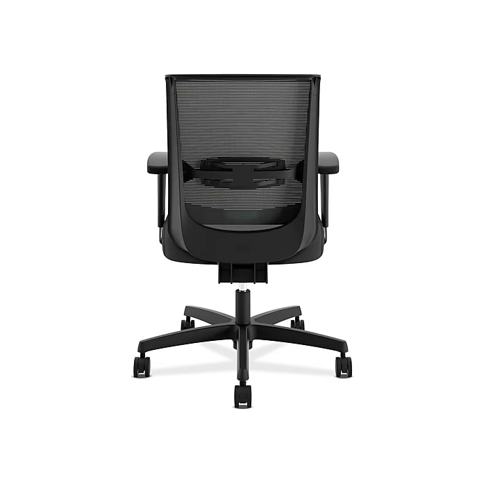 HON Coze 26"-44" Adjustable Desk With Convergence Task Chair, Designer White/Silver/Black (HCZ48DWHCNVUR10) 9 HON Coze 26"-44" Adjustable Desk With Convergence Task Chair, Designer White/Silver/Black (HCZ48DWHCNVUR10) - Image 7