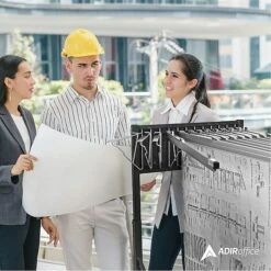 AdirOffice 12 Bracket Vertical File Rolling Stand For Blueprints, Black (613-BLK) 17 AdirOffice 12 Bracket Vertical File Rolling Stand For Blueprints, Black (613-BLK) -STAPLES Sales sp134865081 sc7