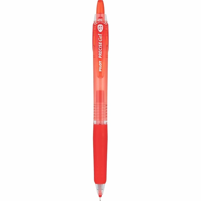Pilot Precise Gel BeGreen Retractable Gel Pens, Fine Point, Red Ink, Dozen (15003) 4 Pilot Precise Gel BeGreen Retractable Gel Pens, Fine Point, Red Ink, Dozen (15003) - Image 2