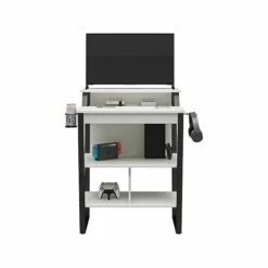 Ameriwood NTense Genesis 41" Standing Desk, White/Black (7031013ST) 14 Ameriwood NTense Genesis 41" Standing Desk, White/Black (7031013ST) -STAPLES Sales sp135890416 sc7