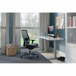 HON Coze 26"-44" Adjustable Desk With Ignition Task Chair, Designer White/Silver/Black (HCZ48DWHIGNCU10) 19 HON Coze 26"-44" Adjustable Desk With Ignition Task Chair, Designer White/Silver/Black (HCZ48DWHIGNCU10) -STAPLES Sales sp138380715 sc7