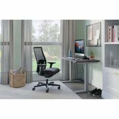 HON Coze 26"-44" Adjustable Desk With Ignition Task Chair, Florence Walnut/Silver/Black (HCZ48FWHIGNCU10) 19 HON Coze 26"-44" Adjustable Desk With Ignition Task Chair, Florence Walnut/Silver/Black (HCZ48FWHIGNCU10) -STAPLES Sales sp138380745 sc7