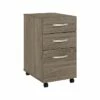 Bush Business Furniture Studio C 3 Drawer Mobile File Cabinet, Modern Hickory (SCF216MHSU) 1 Bush Business Furniture Studio C 3 Drawer Mobile File Cabinet, Modern Hickory (SCF216MHSU) -STAPLES Sales sp143680550 sc7