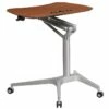 Flash Furniture 28"W Adjustable Desk, Laminate Wood (NAN-IP-10-GG) 1 Flash Furniture 28"W Adjustable Desk, Laminate Wood (NAN-IP-10-GG) -STAPLES Sales sp144474048 sc7