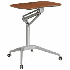 Flash Furniture 28"W Adjustable Desk, Laminate Wood (NAN-IP-10-GG) 16 Flash Furniture 28"W Adjustable Desk, Laminate Wood (NAN-IP-10-GG) -STAPLES Sales sp144474058 sc7