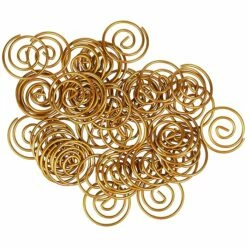 JAM Paper Colored Circular Paper Clips, Round Paperclips, Gold, 50/Pack (21832062) 10 JAM Paper Colored Circular Paper Clips, Round Paperclips, Gold, 50/Pack (21832062) -STAPLES Sales sp145003475 sc7