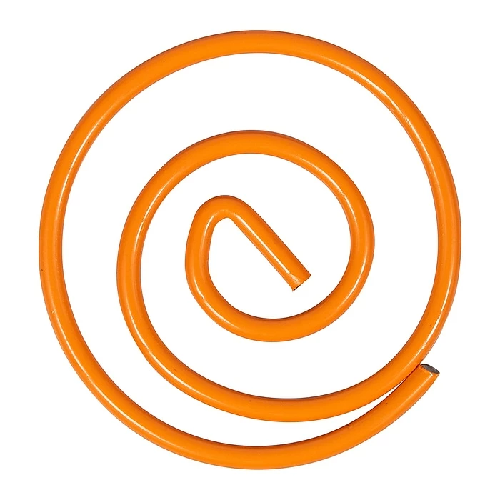 JAM Paper Colored Circular Paper Clips, Round Paperclips, Orange, 2 Packs Of 50 (21827540B) 5 JAM Paper Colored Circular Paper Clips, Round Paperclips, Orange, 2 Packs Of 50 (21827540B) - Image 3